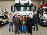 I volontari del Gruppo comunale di Protezione Civile che nhanno frequentato il corso di aggiornamento presso il Coordinamento provinciale di Vercelli