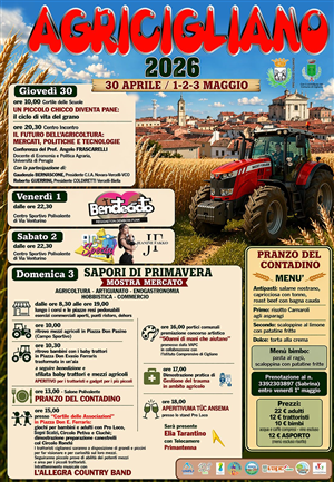 Agricigliano: Sapori di Primavera 2026